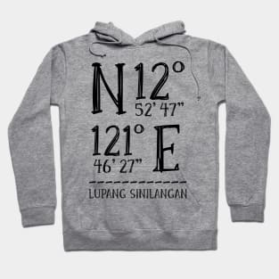 Philippines Coordinates Hoodie